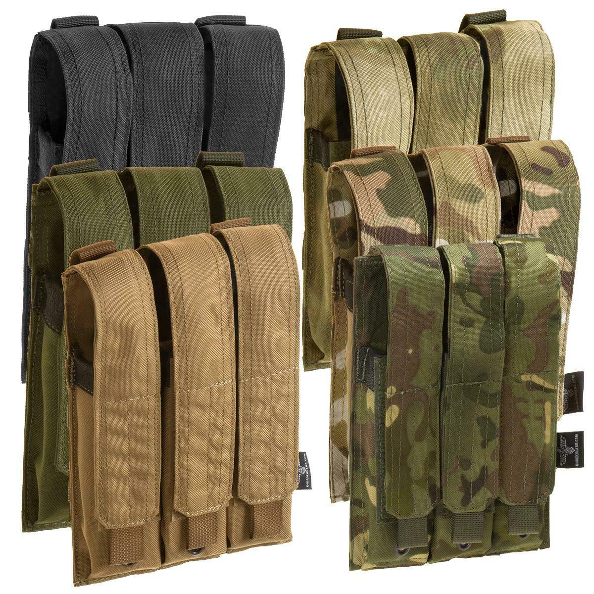 Invader Gear Triple Mp5 Magazine Pouch Molle