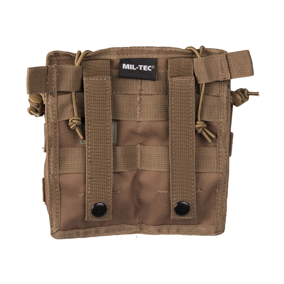 Mil-Tec Open Top Quad M-Series Magazine Pouch Dark Coyote