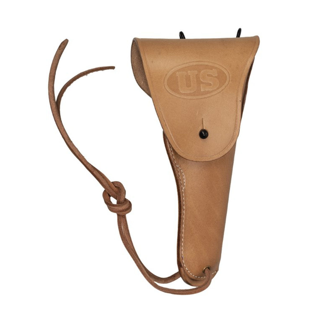 Mil-Tec US M12 Brown Leather Pistol Holster Reproduction