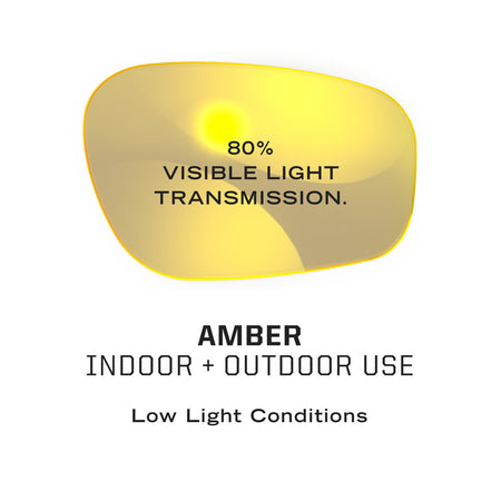 Mechanix Tactical Type-N Safety Glasses Amber Frame Amber Lens