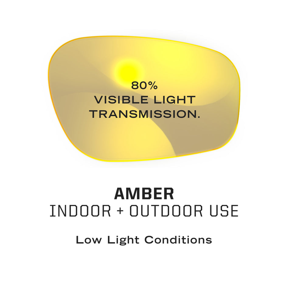 Mechanix Tactical Type-N Safety Glasses Amber Frame Amber Lens