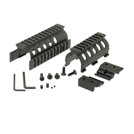 Cyma Airsoft AK74U Quad-Rail Handguard Black