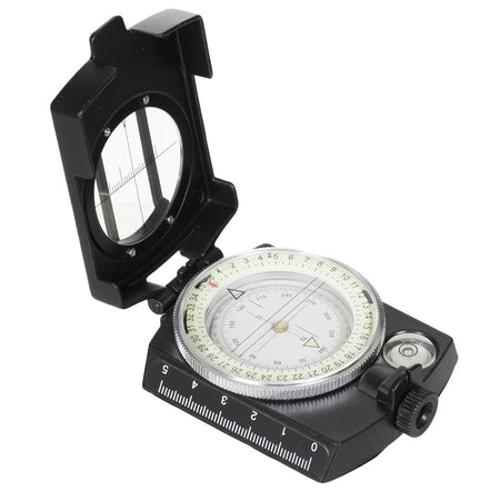 Fox Outdoor Precision Metal Body Compass Black