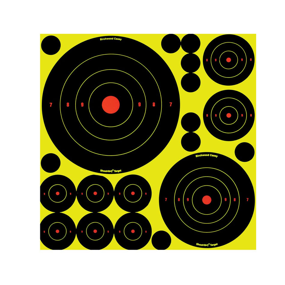 Birchwood SHOOT-N-C Variety Pack 50 Reactive Targets 
