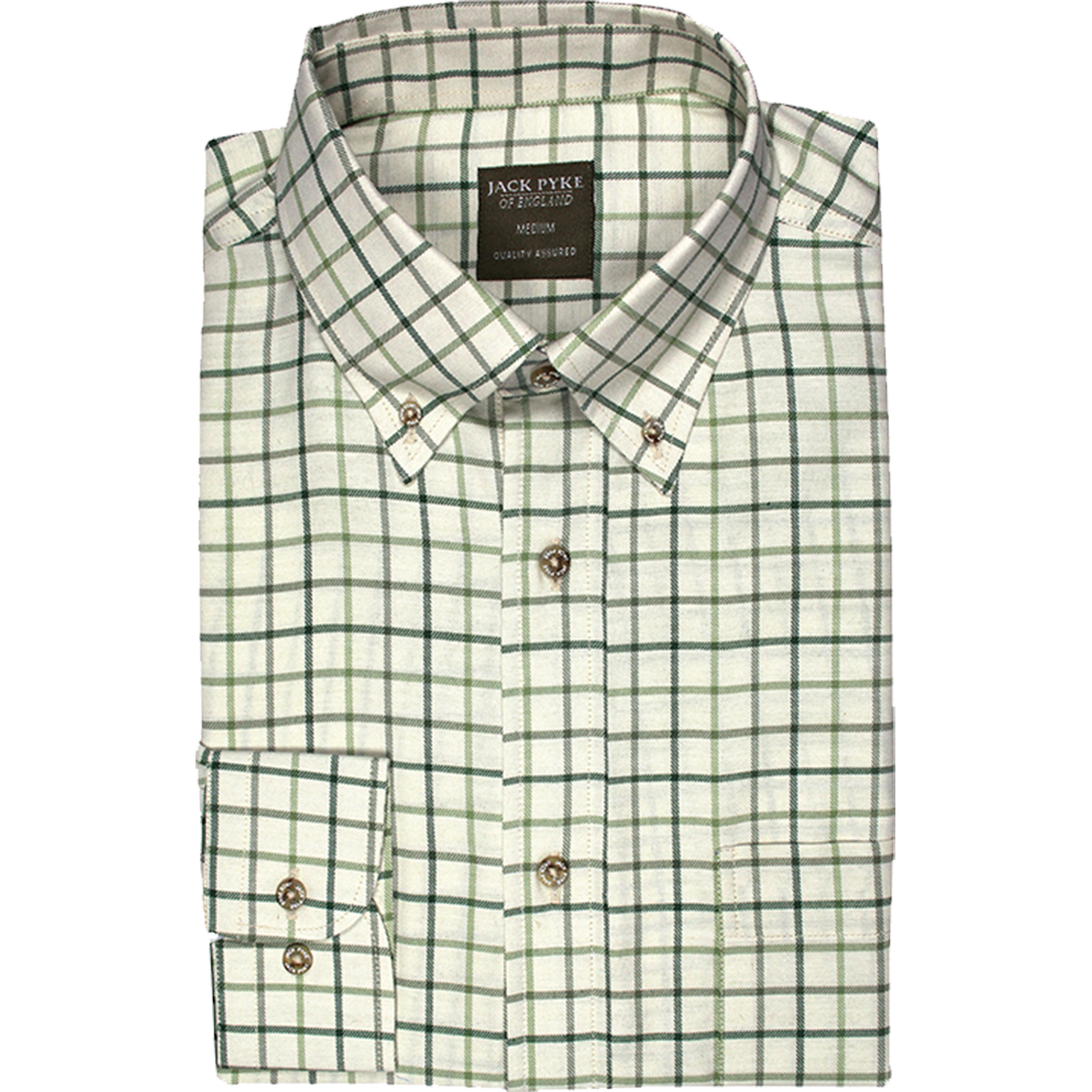 Jack Pyke Junior Countryman Shirt Green 