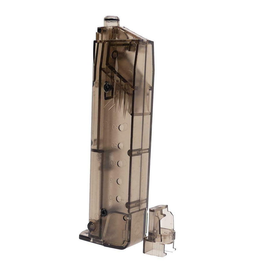 SRC Airsoft Magazine Speed Loader Smoked 90rd 6mm bb's P-24