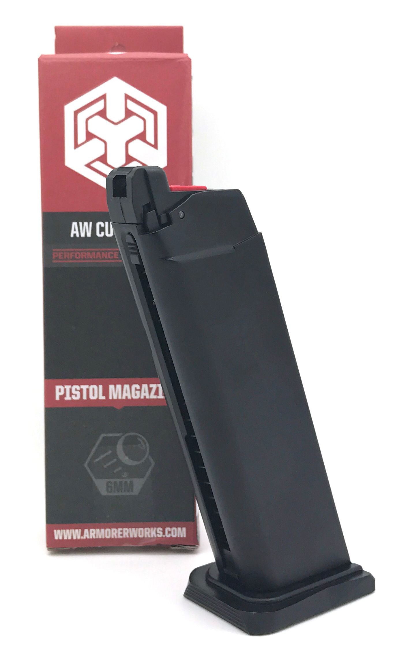 Armorer Works Airsoft VX Green Gas Magazine 25rd 6mm Black