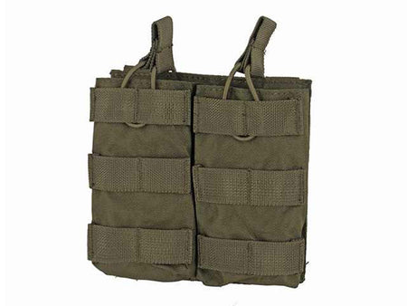 8 Fields Airsoft QR Double Magazine Pouch Open Top M4 Series