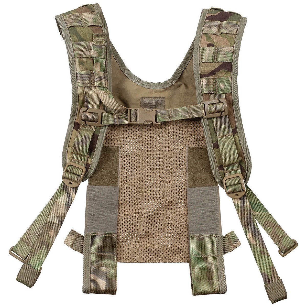 Ex Army Surplus PLCE Harness Suspenders Molle Top Yoke H-Type MTP 
