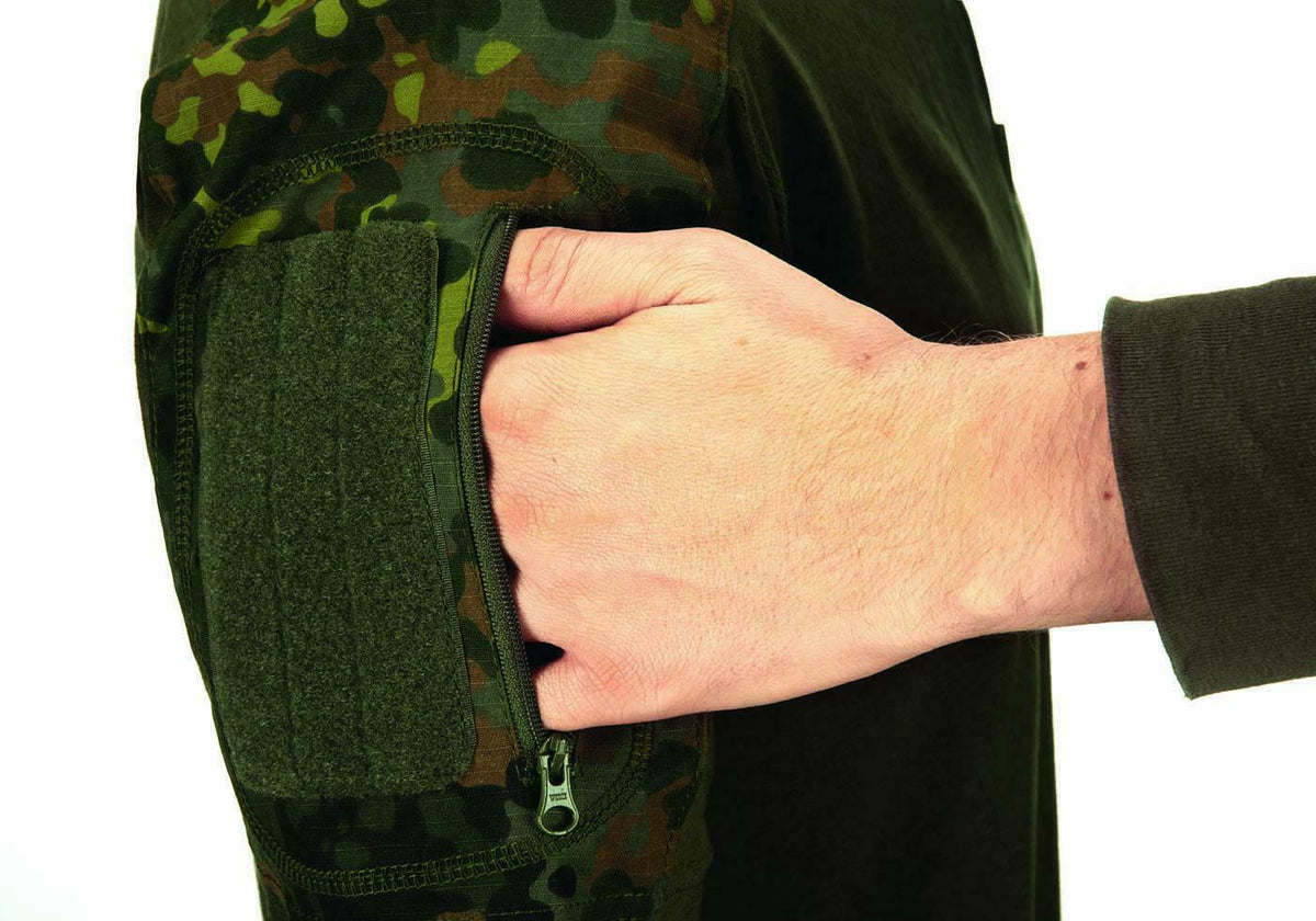 Invader Gear Short Sleeved UBACS Combat Shirt Flecktarn