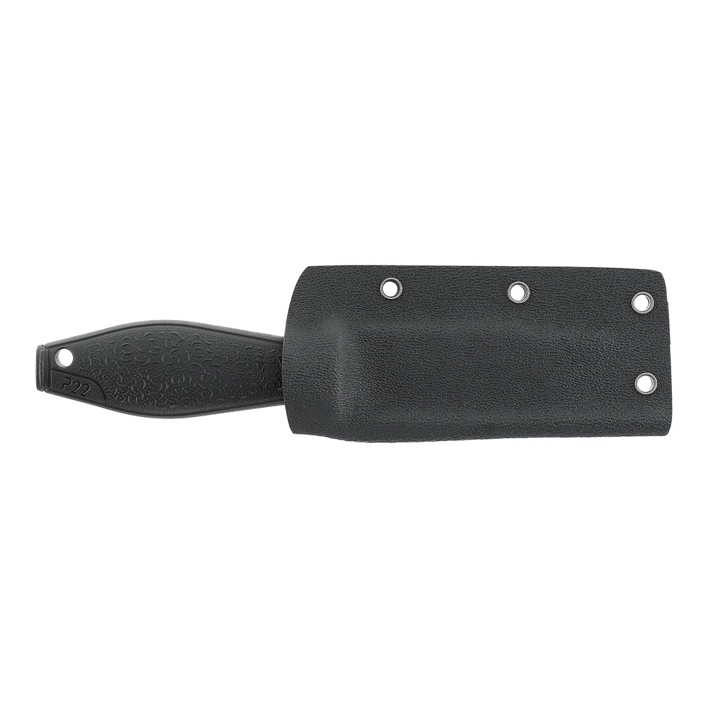 Walther P22 TSK Tanto Strap Knife Kydex Sheath FIXED Blade