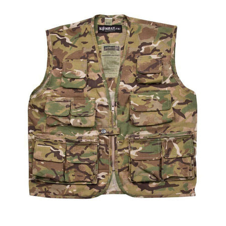 Kombat Kids Army Tactical Vest BTP Camo