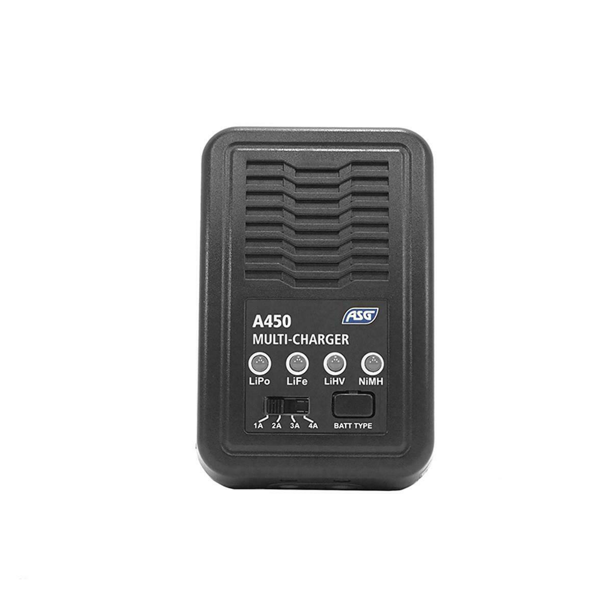 ASG A450 Airsoft Battery Charger LiPo NiMH LiFe LiHV