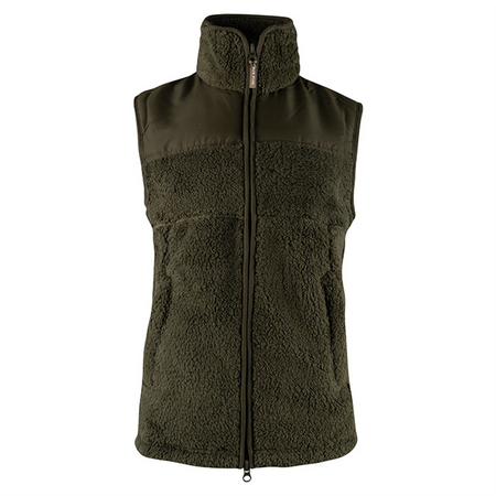 Jack Pyke Sherpa Mens Fleece Gilet Dark Olive 