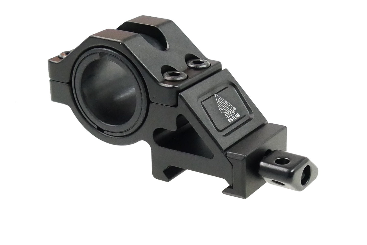 Leapers UTG Tactical Angled Offset Ring Mount Black