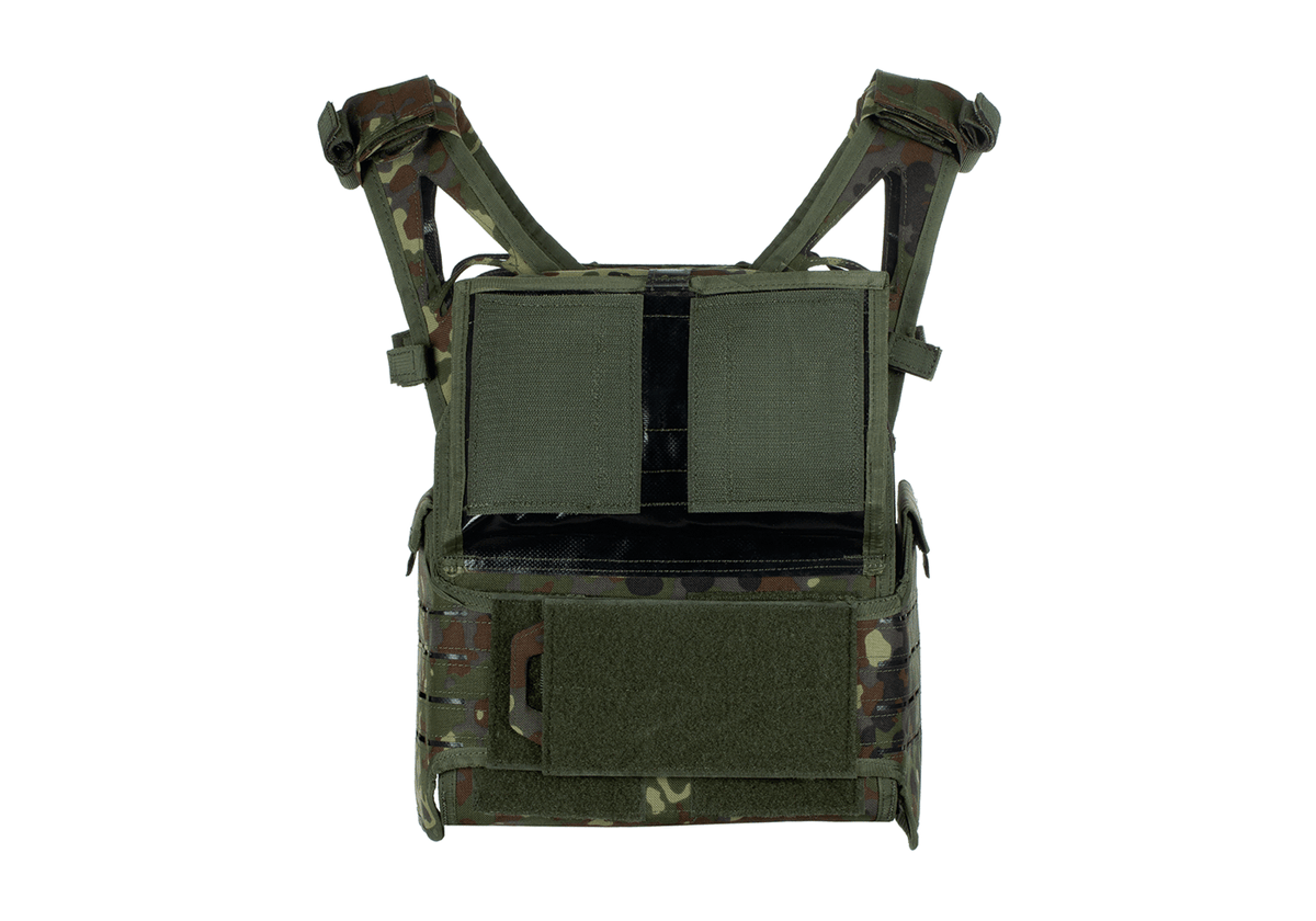 Invader Gear Reaper Plate Carrier Assault Vest Flecktarn Camo