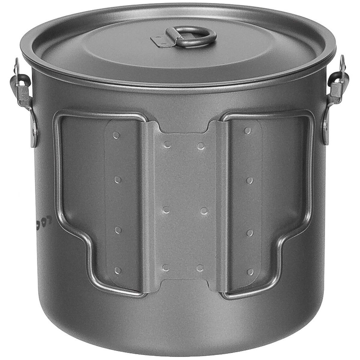 Fox Outdoors Titanium Cooking Pot Mess Tin Small Folding Handles 1.1 Ltr