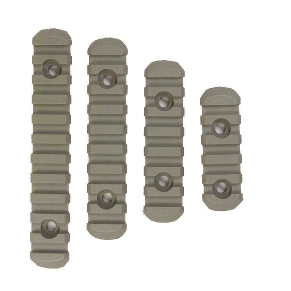 Element Polymer 4 Piece MPOE Airsoft Rail Set 20mm EX254