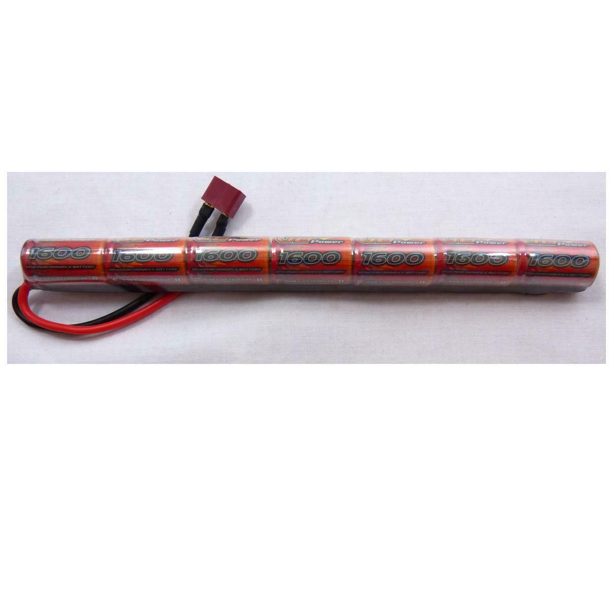 VB Power Airsoft AEG Stick Battery 8.4V 1600 mAh Deans 