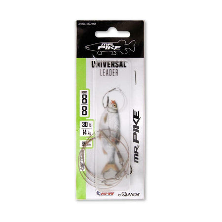 Quantum Mr. Pike Universal Leader #2 Hook 14 kg Fishing Ready Rig