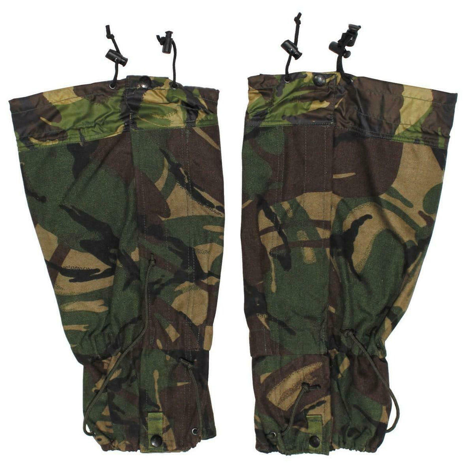 Ex Army Surplus GORTEX DPM Trouser Gaiters