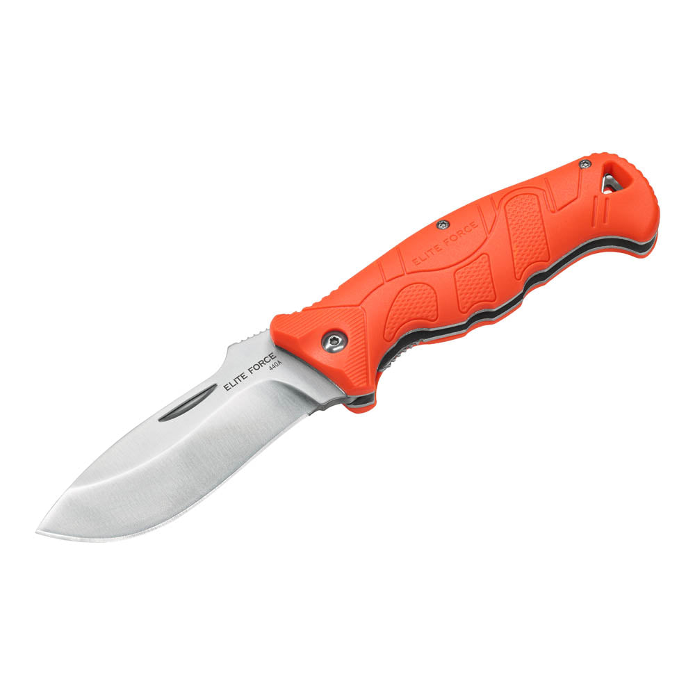Elite Force EF141 Folding Pocket Knife Orange Handle