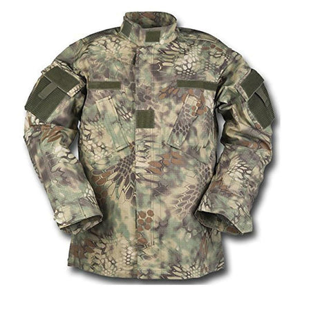 Mil-Tec US Field Jacket Shirt Mandra Woodland