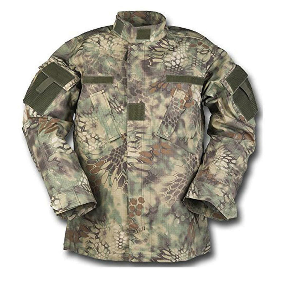 Mil-Tec US Field Jacket Shirt Mandra Woodland