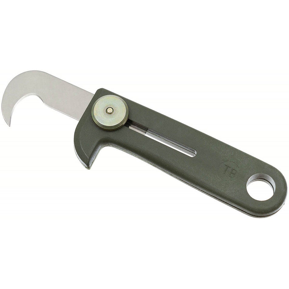 MFH TB Emergency Hook Cutter Knife Green