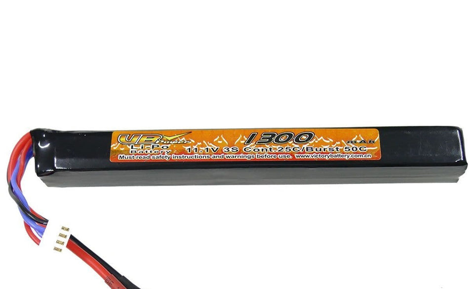 VB Power Lipo Battery Stick 11.1V 1300 Mah (InStore Only)