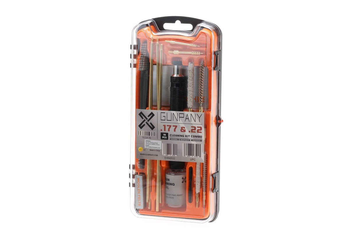 Gunpany Airgun Air Rifle Cleaning Kit .177 & .22