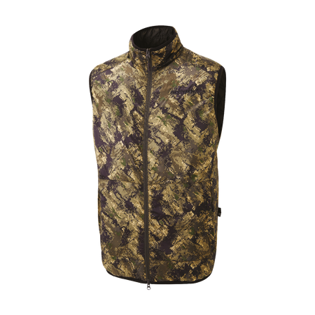 ShooterKing Mens Reversible Body Warmer Brown Olive Forest Mist