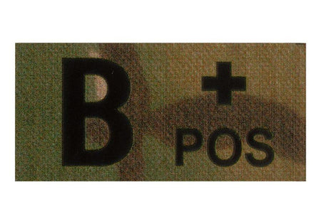 Claw Gear IR Blood Group Patch Multicam 
