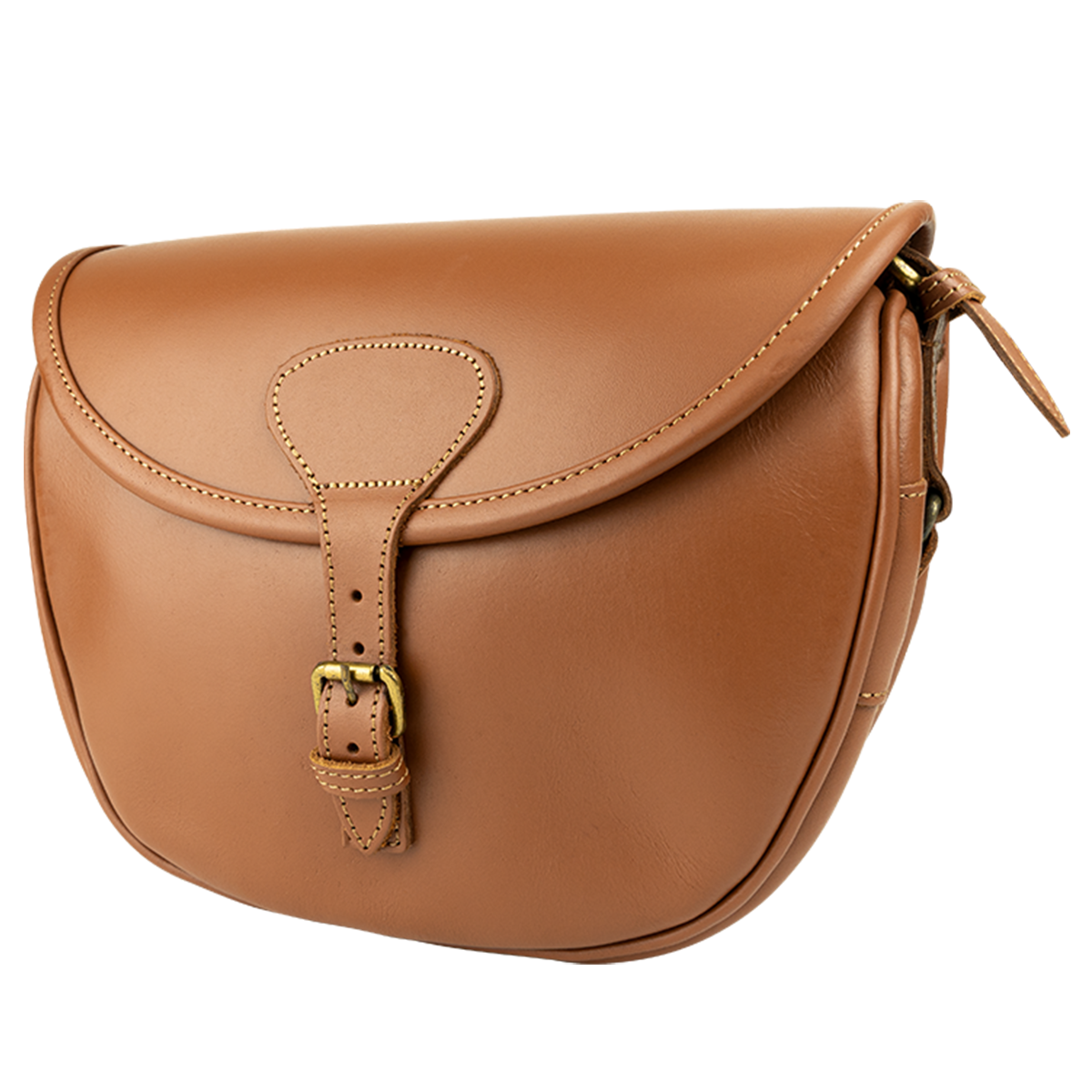 Jack Pyke Leather Cartridge Bag Tan 100 