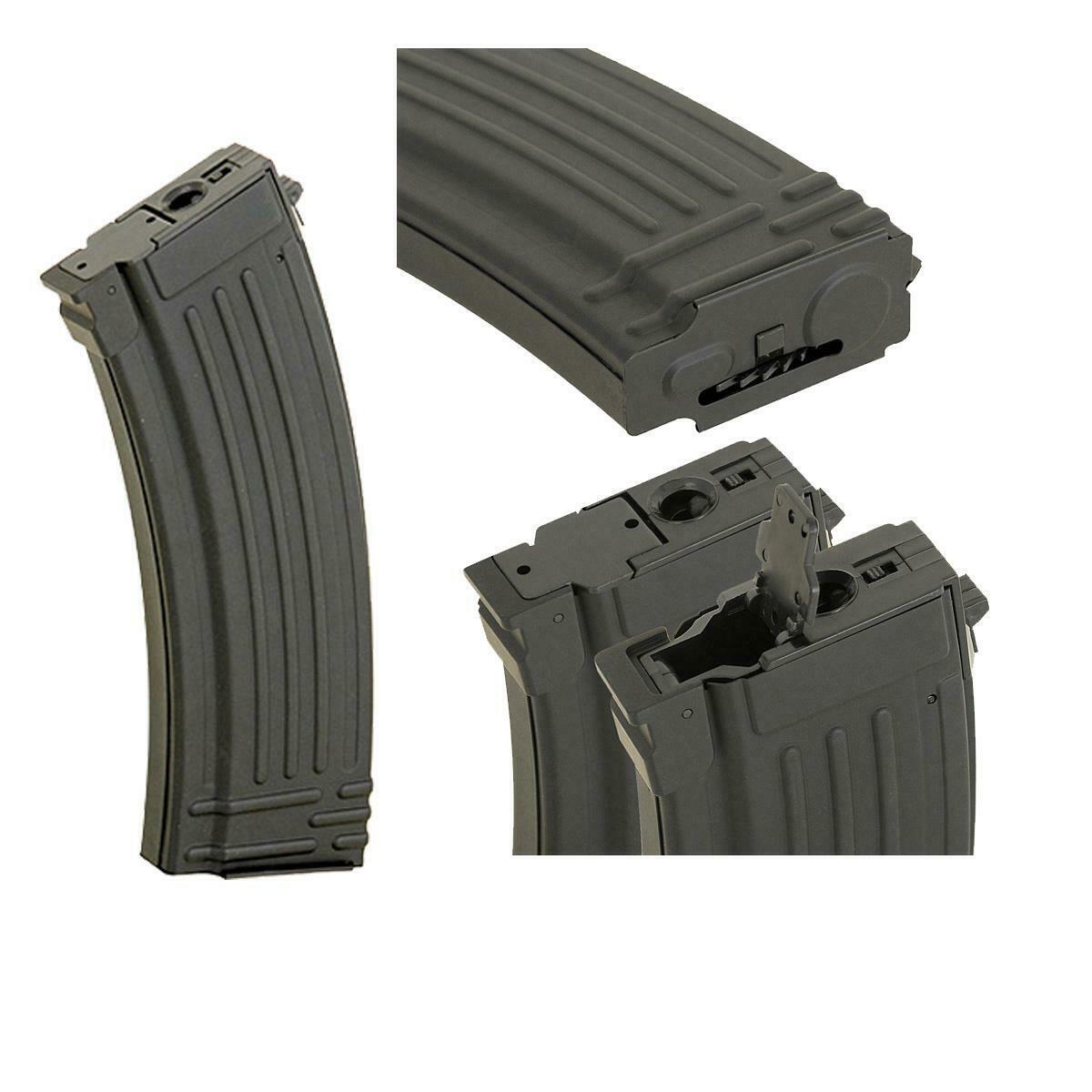 Cyma Airsoft Magazine For AK Metal Black 600rd C.22