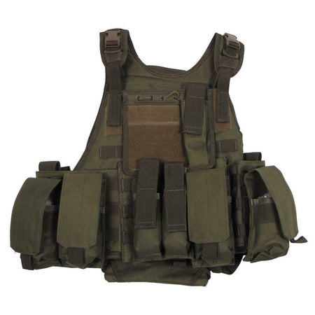 MFH Ranger Molle Assault Airsoft Vest Green
