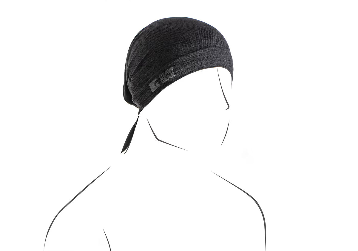 Claw Gear Merino Neck Gaitor Long Black