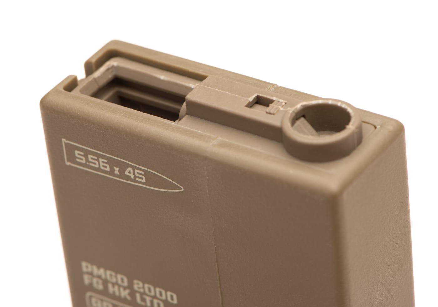 ARES Airsoft M4 Manual Wind Drum Mag 2150rd Tan 6mm