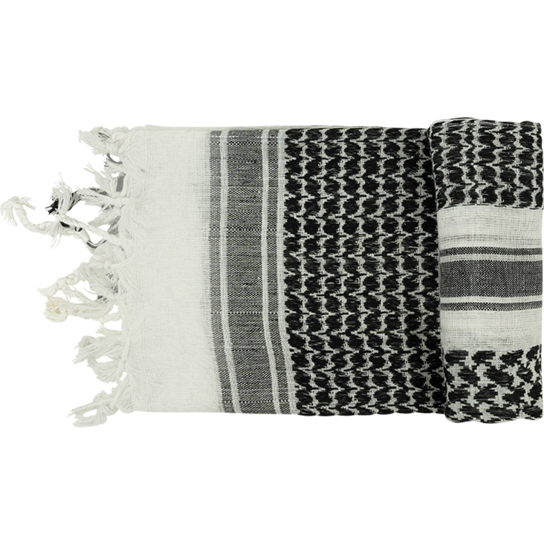 Web-Tex Shemagh White & Black