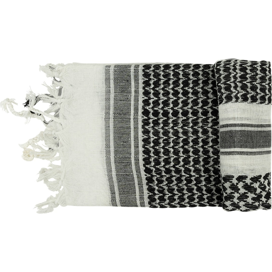 Web-Tex Shemagh White & Black