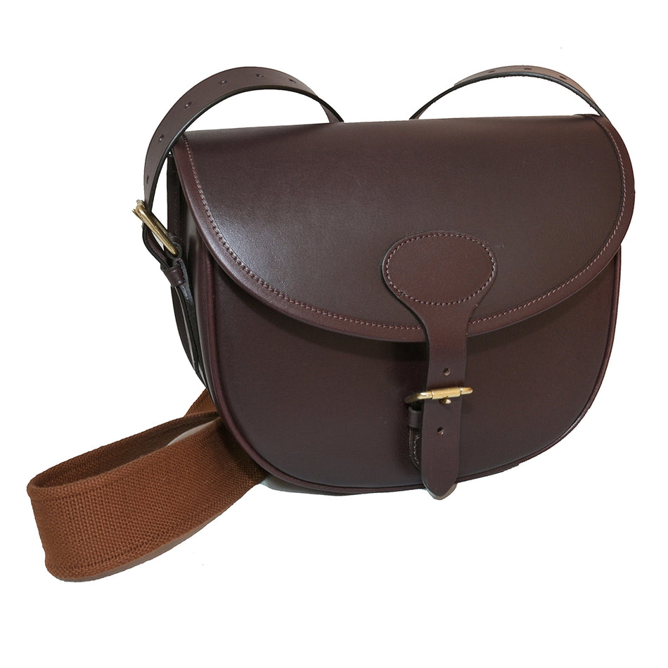GMK Stockbridge Leather Shotgun Cartridge Bag Brown 100 