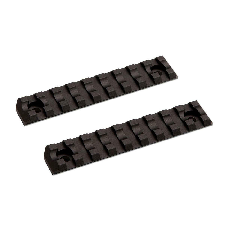 ASG M-Lok Rail Set Short 9 Slot 2pcs Set Black 100mm