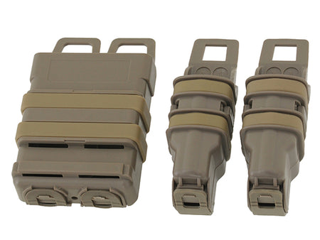 FMA Polymer Fast Speed Rifle & Pistol Combi Molle Magazine Pouch