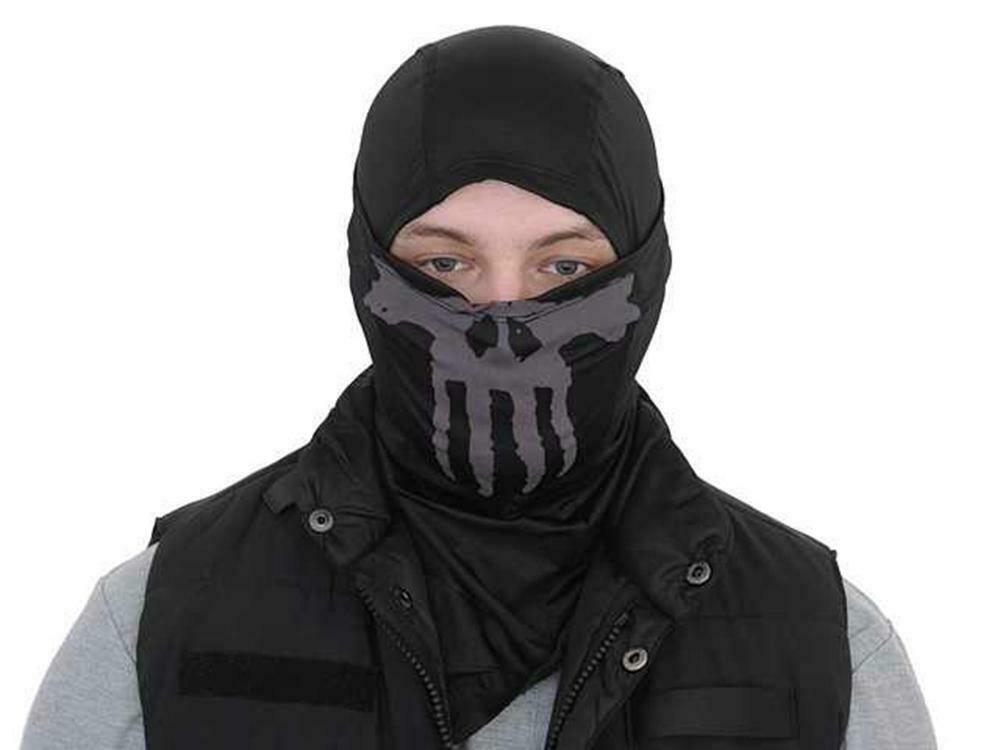 Emerson Lightweight Balaclava Skull Black