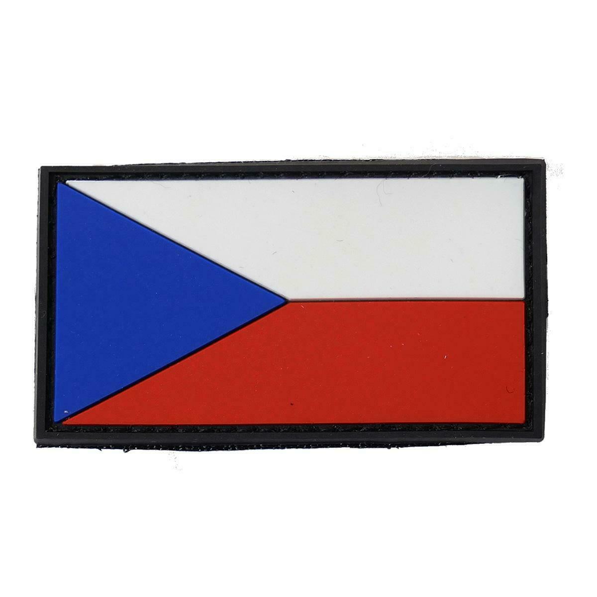 Czech Republic Flag Moral Patch PVC 