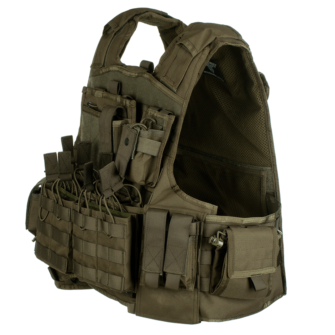Invader Gear Mod Carrier Combo Molle Vest SAPI Ranger Green 