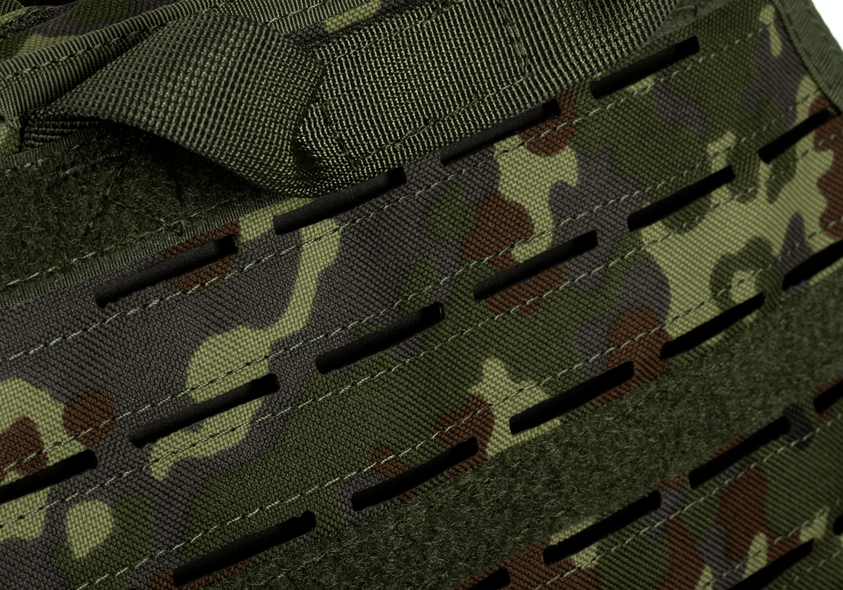 Invader Gear Reaper Plate Carrier Assault Vest Flecktarn Camo