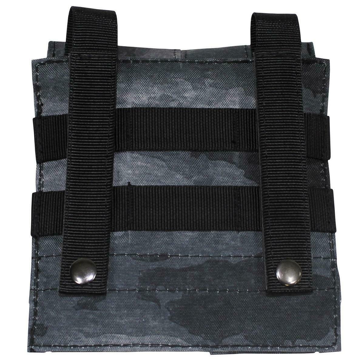 MFH Double Magazine Pouch Velcro Closure M4 Series HDT Night Camo