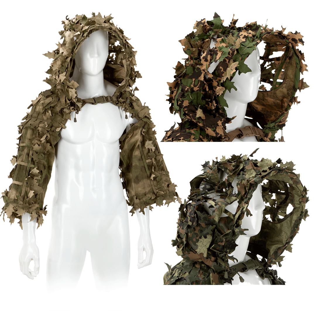 Invader Gear Bolero Ghillie Concealment Vest 3d Leaf