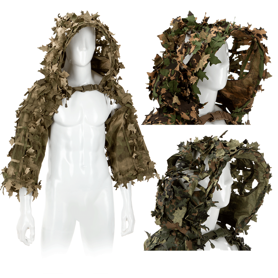 Invader Gear Bolero Ghillie Concealment Vest 3d Leaf
